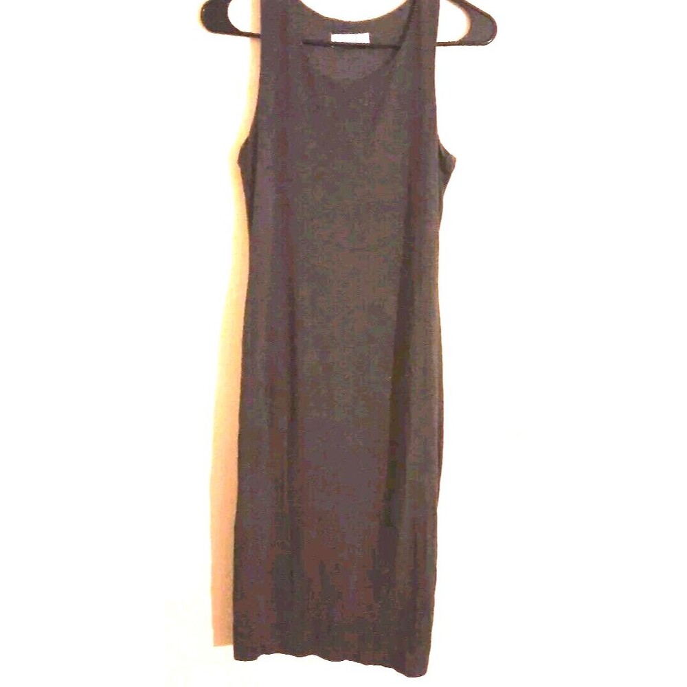 Stella Luce Gray Stretch Tank Dress – Women’s Size M – Soft & Comfy